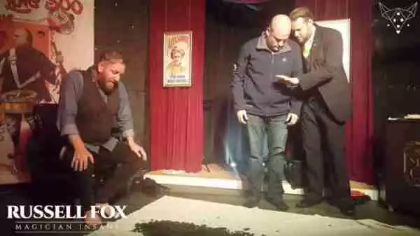 Incredible: This Magician is Currently Planning to Walk 32Km Barefoot on Broken Glass to Raise Money